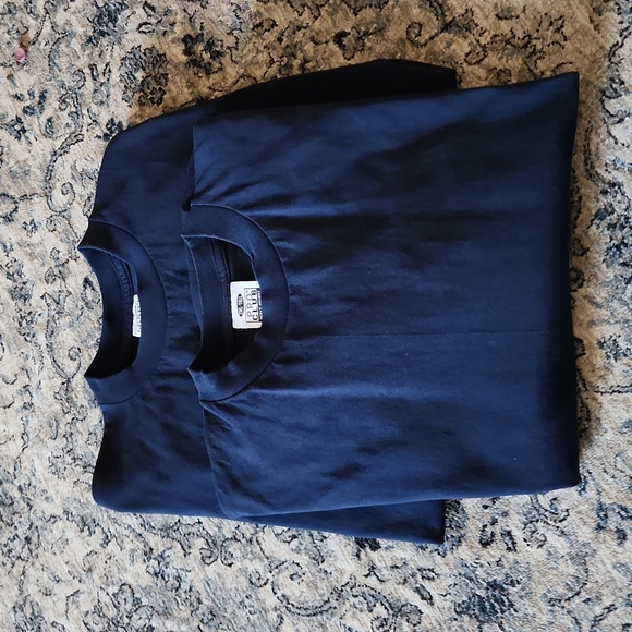 2 Navy Blue 2XLT Pro Club Tshirts - Picture 3 of 3